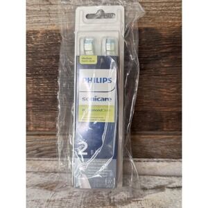 Philips Sonicare HX6062/65 Replacement Toothbrush Heads 2 Count | MSRP = $27